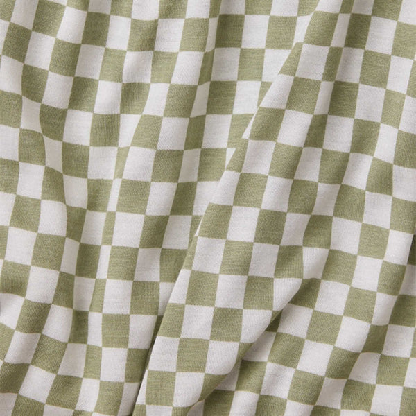 Solly Baby Wrap - Sage Chequer