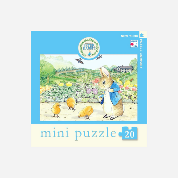 Spring Chicks and Peter Rabbit - Mini Puzzle