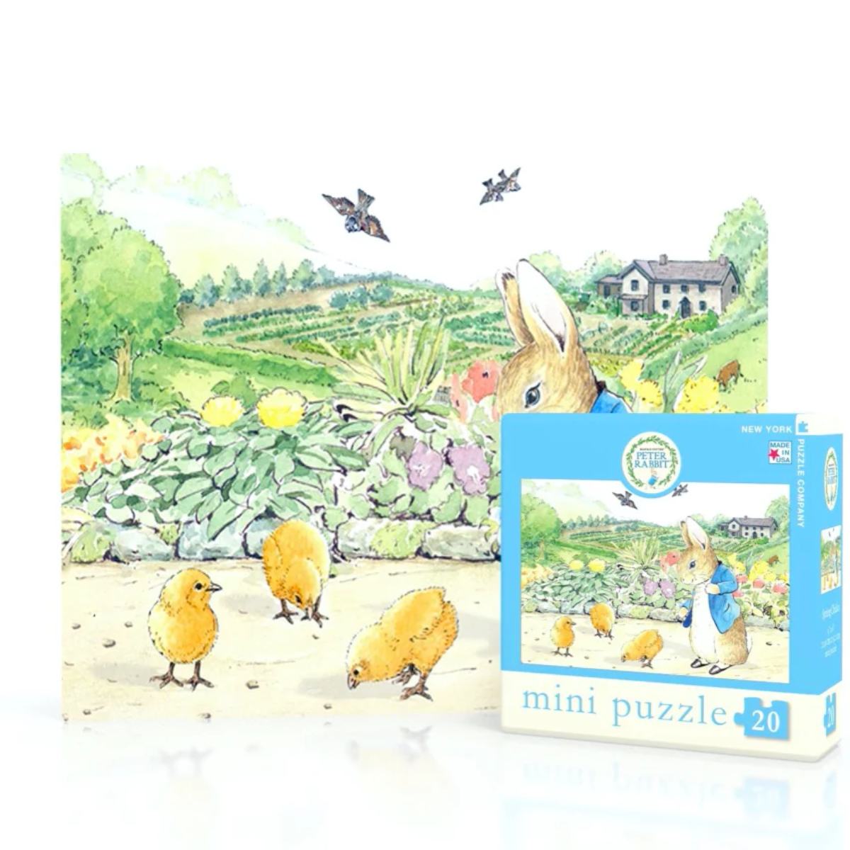Peter Rabbit Chicks Spring Chicks and Peter Rabbit - Mini Puzzle – Dearly