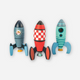 Tender Leaf Toys - Retro Rocket Construction Playset