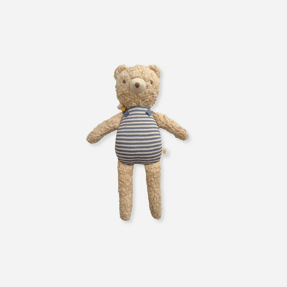 The Blueberry Hill - Henry Bear Beekeeper Organic Cotton Plushie Toy