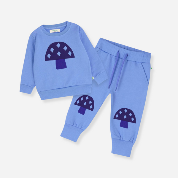 The Bonnie Mob - Cosmo & Crumpet Set - Mushroom Sweatshirt & Jogger Set