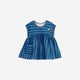 The Bonnie Mob - Milena Short Sleeve Dress - Pinstripe