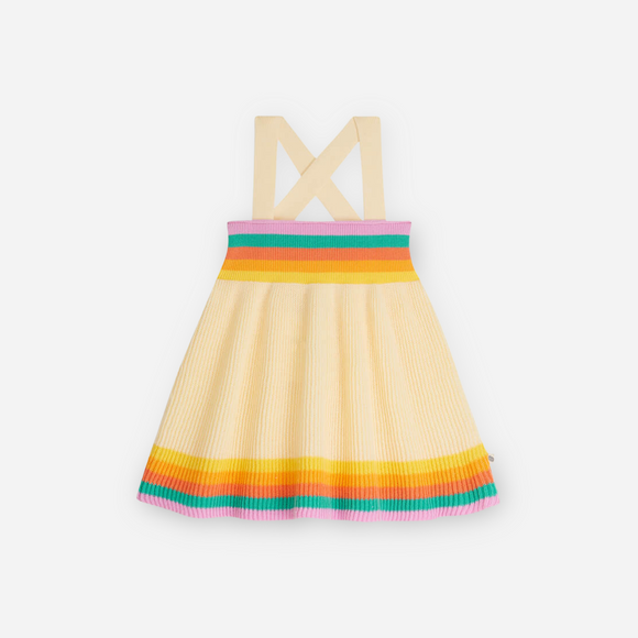 The Bonnie Mob - Rainbow Pink Knitted Sun Dress - Bay