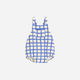 The Bonnie Mob - Scooter Bubble Romper - Blue Checker