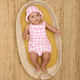 The Bonnie Mob - Scooter Bubble Romper - Pink Checker