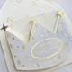 The First Snow - Welcome Little Prince Crown Baby Greeting Card