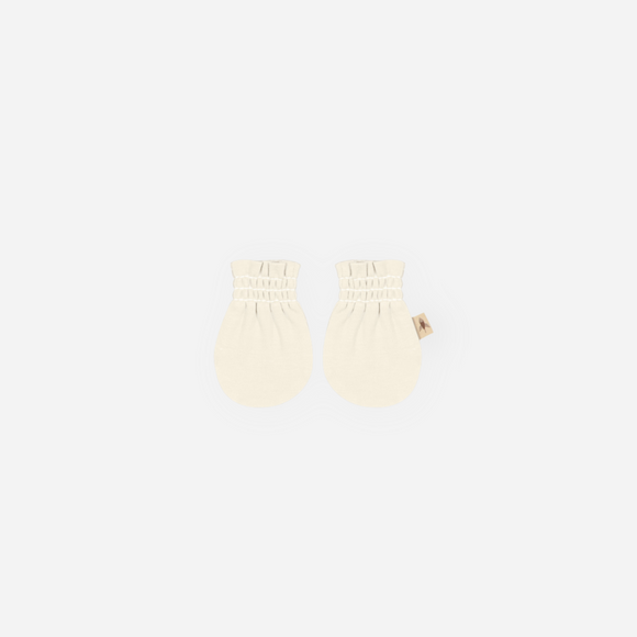 UAUA Collections - Baby Mittens - Crema