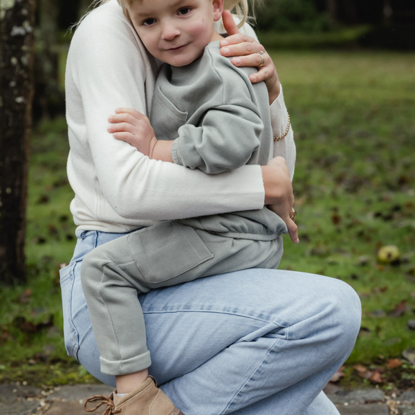 UAUA Collections - Pima Cotton Jogger Pants - Oceano