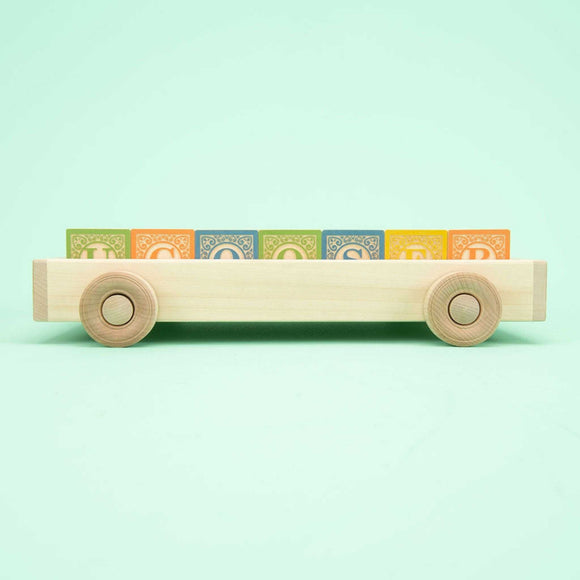 Uncle Goose - Uncle Goose Classic ABC Blocks with Wagon