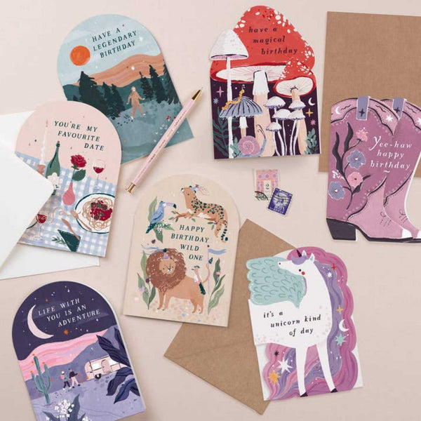 Unicorn Birthday Card