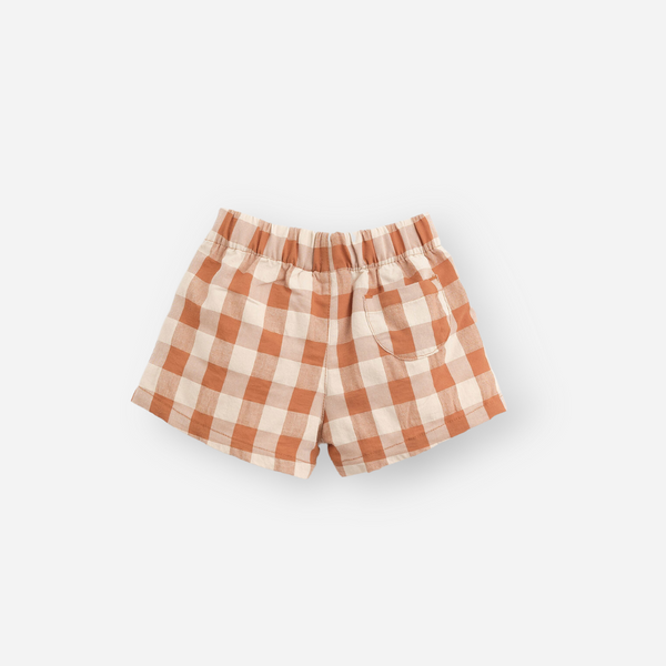 PLAY - UP - Classic Vichy Woven Shorts - Scent