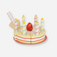 Le Toy Van - Vanilla Birthday Cake Wooden Toy