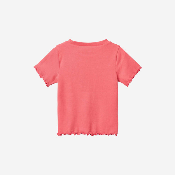 WHEAT -  Rib T-Shirt Alicia - Watermelon