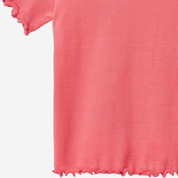 WHEAT -  Rib T-Shirt Alicia - Watermelon
