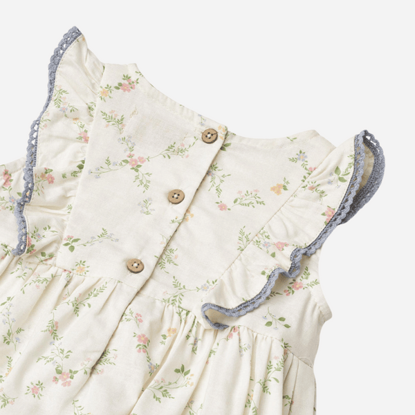WHEAT - Sofia Dress Suit Lace - Ivory Checked Flowers Dearly WHEAT - Sofia Dress Suit Lace - Ivory Checked Flowers Dearly