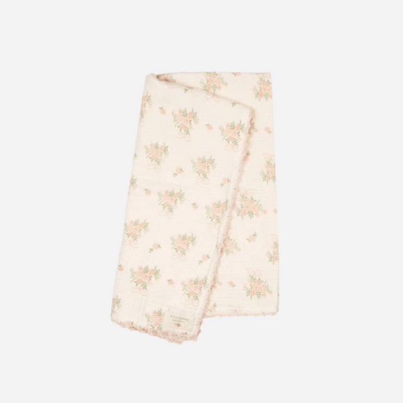 Wild Wawa - Crochet Trim Swaddle