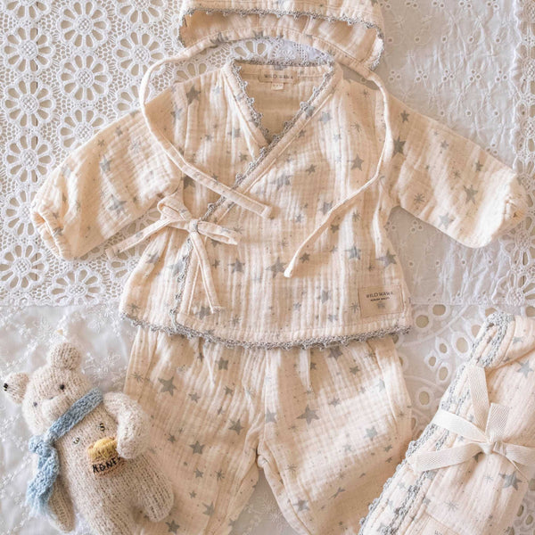 Wild Wawa - Gauze Bundle Set in Stars