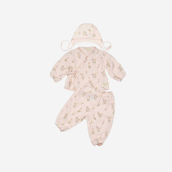Wild Wawa - Gauze Bundle Set in Tulips