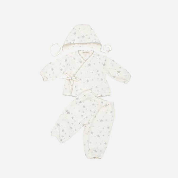 Wild Wawa - Gauze Three Piece Set - Stars