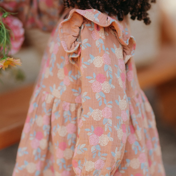 Wild Wawa - Leilah Dress - Caramel Roses