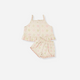 Wild Wawa - Ruffle Short Set - Pistachio/Pink