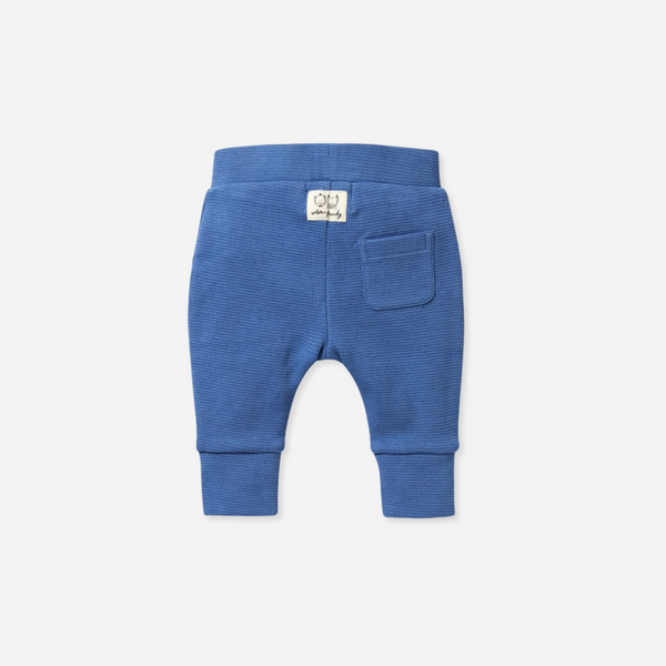 Wilson and Frenchy - Brilliant Blue Organic Waffle Pant