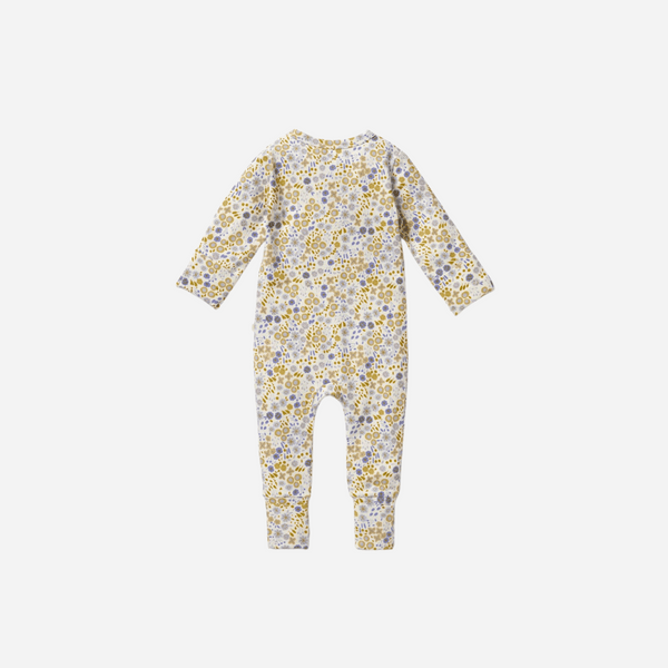 Wilson and Frenchy - Little Meadow Organic Zipsuit with Feet