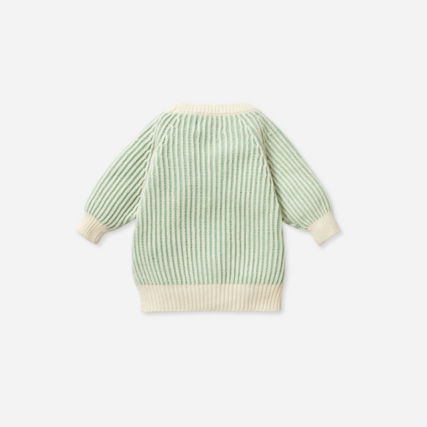 Wilson and Frenchy - Mint Green Knitted Ribbed Jumper