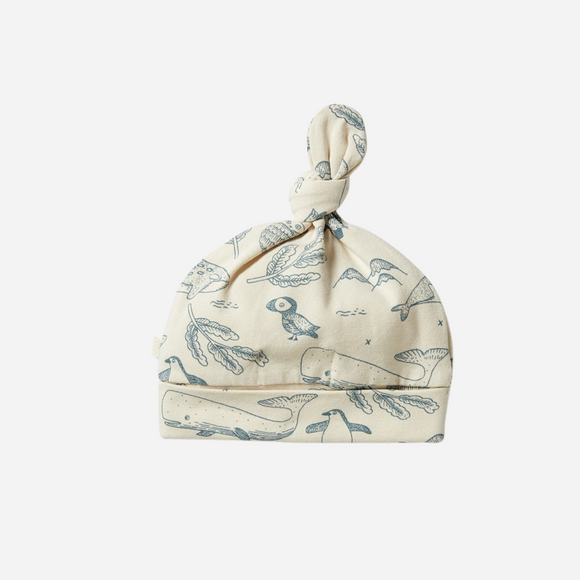 Wilson and Frenchy - Organic Cotton Knot Hat - Arctic Blast