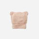 Wilson and Frenchy - Organic Knitted Bear Hat - Fairy Floss