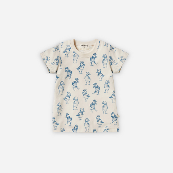 Wilson and Frenchy - Organice Tee - Petit Puffin