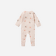 Wilson and Frenchy - Peaches Organic Pointelle Zipsuit with Feet