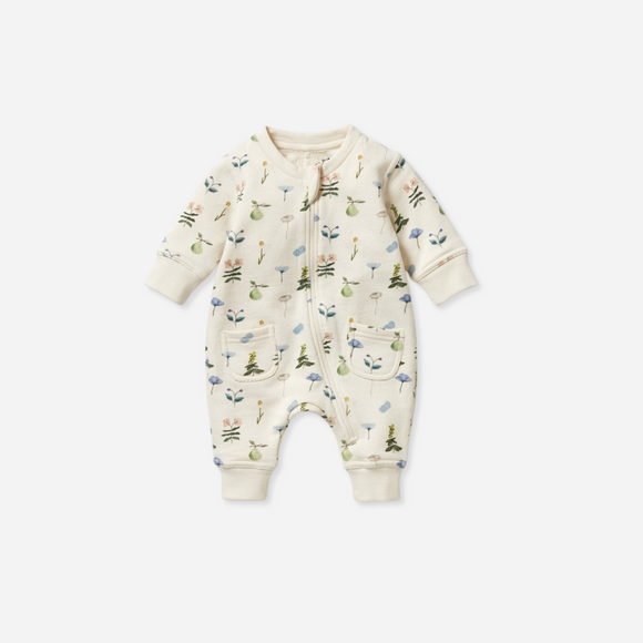 Wilson and Frenchy - Petit Garden Organic Terry Growsuit