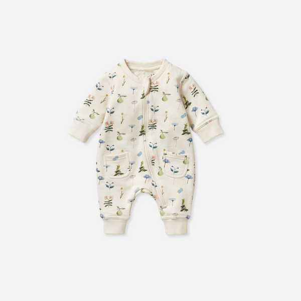 Wilson and Frenchy - Petit Garden Organic Terry Growsuit