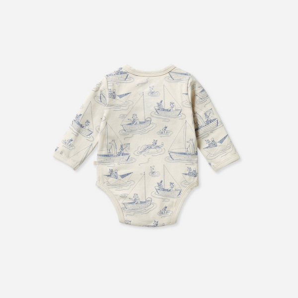 Wilson and Frenchy - Sail Away Organic Bodysuit