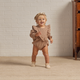 Rylee + Cru - Winnie Romper - Brown Gingham