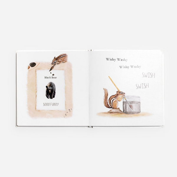 Books - Wishy Washy: A Board Book of First Words and Colors by Tabitha Page