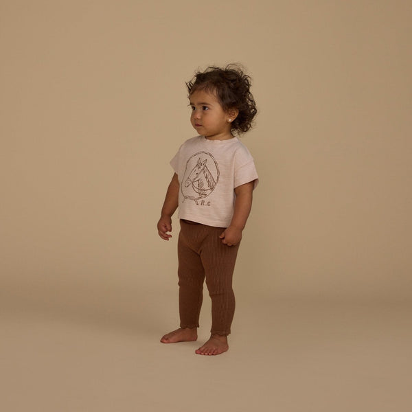 Rylee + Cru - Boxy Tee - Horse