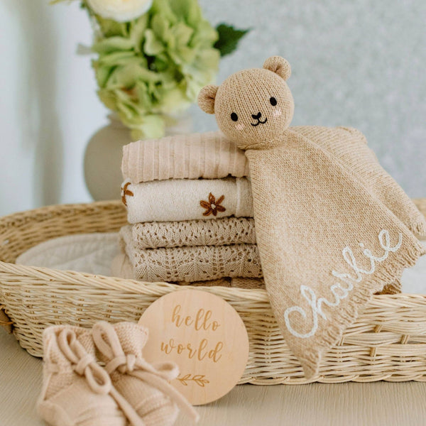 cuddle+kind - Baby Bear Lovey - Honey