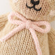 cuddle+kind - Baby honey bear (blush bow)