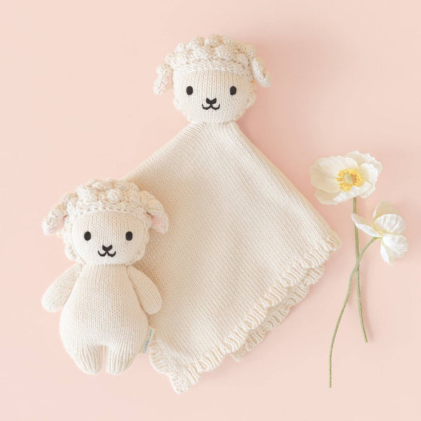 cuddle+kind -  Baby lamb lovey
