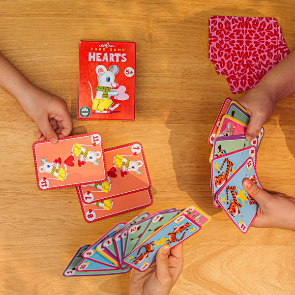 eeBoo - Hearts Playing Cards