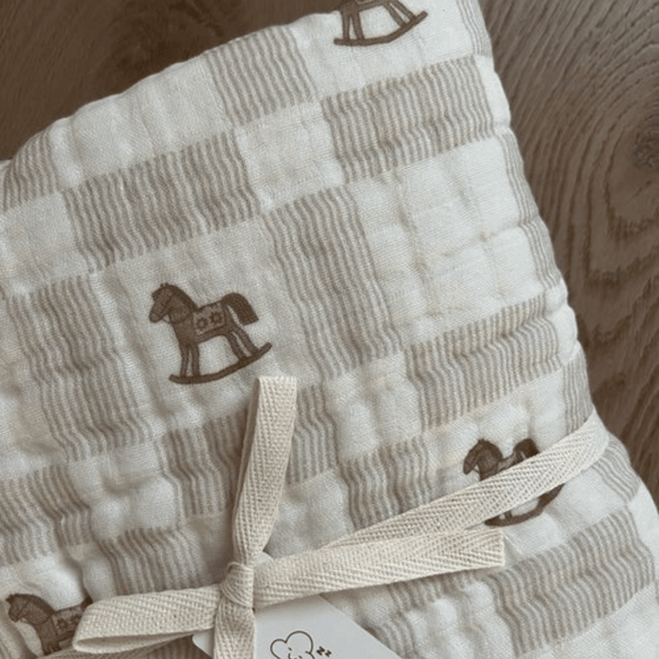 Dreamy Skies Baby - Vintage Ranch 6 Layer Gauze Blanket