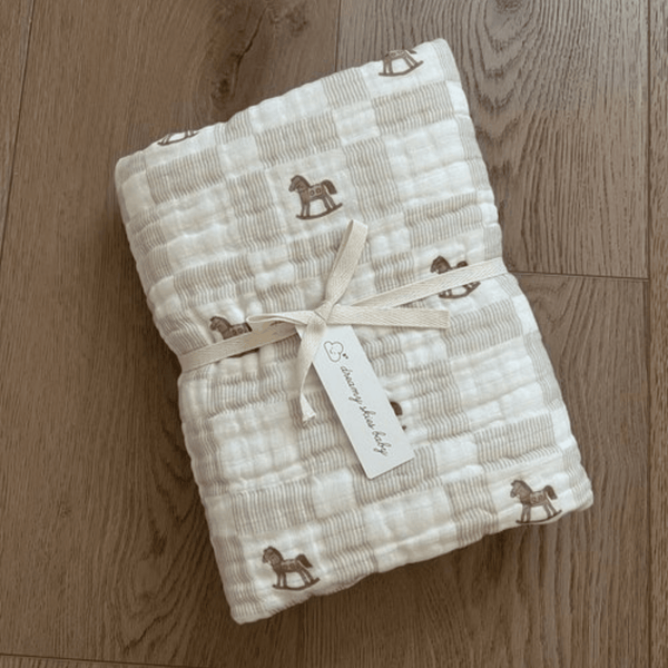 Dreamy Skies Baby - Vintage Ranch 6 Layer Gauze Blanket