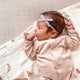 goumikids - 24 Hour Convertible Sleeper Baby Gown - Rose