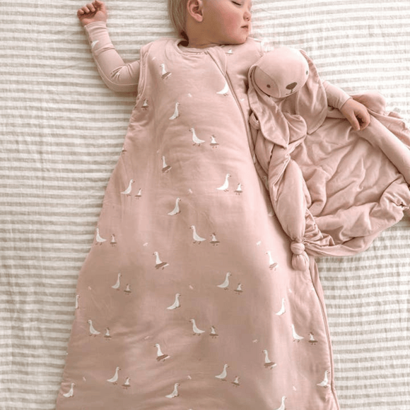 gunamuna - Bamboo Swaddle - 0.5 TOG / Tutu Goose