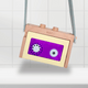 kiko+ & gg* - Mini Wooden Tape Recorder - Yellow / Grape