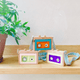 kiko+ & gg* - Mini Wooden Tape Recorder - Yellow / Grape