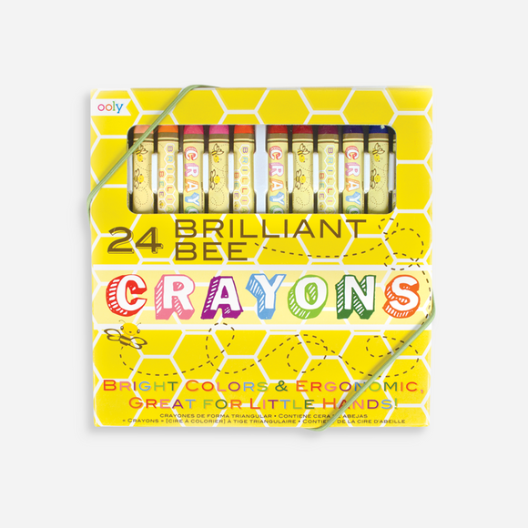 ooly -  Brilliant Bee Crayons - Set of 24
